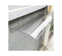 Auvent d'entrée invisible moderne en polycarbonate, protection UV, plusieurs 50 x 380 cm, housse élégante pour véranda extérieure