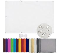 Auvent d'extérieur 2,5 x 6,5 m - Protection UV et coupe-vent avec kit de montage et cordes - Idéal pour le jardin et la terrasse - Solutions d'intimité