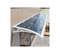 Auvent d'extérieur anti-UV pour portes et balcons - Élégant et résistant aux intempéries - Abri d'entrée pour une protection améliorée et un pare-soleil