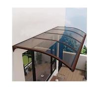 Auvent d'extérieur élégant - Protection contre les intempéries - Toit extensible - Installation facile - Utilisation en toutes saisons - 100 x 180 cm - Parfait pour les terrasses, les jardins