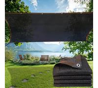 Auvent d'extérieur en maille respirante - Protection UV pour pergola de jardin et porche, écran vertical de 3 x 7 m