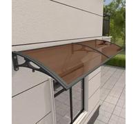 Auvent d'extérieur Ning Protection UV et pluie pour portes et support en aluminium Sune pour patios et vérandas Abri résistant aux intempéries