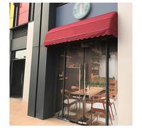 Auvent d'extérieur pliable - Protection contre les UV, la pluie, la neige - Avec cadre galvanisé - Pour cour, balcon, terrasse