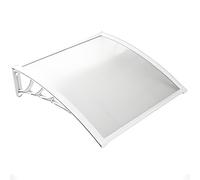 Auvent d'extérieur pour balcon et terrasse - 100 x 150 cm - Protection solaire - Imperméable et durable - Installation facile