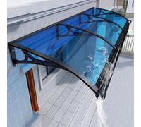 Auvent d'extérieur pour porche, terrasse et surplomb, pour porte, entrée et fenêtre, abri de toit de terrasse - Protection contre les UV, la pluie, la neige