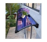 Auvent d'extérieur pour portes et fenêtres - Auvent de pergola coupe-vent, housse de terrasse durable pour protection d'entrée de jardin
