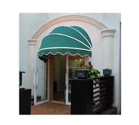 Auvent en dôme pour portes et fenêtres, protection contre la pluie et la neige, décoration pour terrasse, balcon, patio et porche - Couleur 5, taille 110 cm