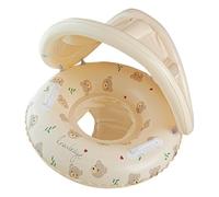 Auvent Flottant pour Enfant, bouée Gonflable, Fournitures de Jeux Aquatiques avec Protection Solaire, Flotteur de Piscine en PVC Robuste, Accessoire de Natation avec Un Design Amusant, Jouet d'été