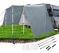 Auvent Fourgon, Caravane 4 X 2.4m, Van Aménagé Car, Store Camping Car, Rails de Passepoil (4-7mm), Veranda per roulotte, Store Camping Car, Caravane