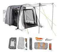 Auvent gonflable de voiture pour hayon, tissu Oxford 210D imperméable pour SUV, camions et camionnettes, peut accueillir 3 à 4 personnes