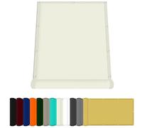 Auvent imperméable en polyester pour pergola - 170 x 600 cm - Protection UV et vent - Pour jardin, terrasse, balcon - Ivoire