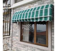 Auvent imperméable et rétractable pour terrasse et balcon, pour maison et café, protection contre la pluie et la neige, auvent pliable pour porte et fenêtre, matériau en polyester