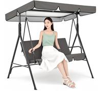 Auvent Imperméable Hamac Extérieur Jardin, Remplacement de l'auvent de Balançoire, Housse pour Balançoire Auvent Balançoire Porche, pour Balancelle, Pelouse, Porche, Terrasse