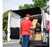 Auvent imperméable pour porte de grange arrière de camping-car, caravane - OxFor tissu avec montage (176 cm x 114 cm)