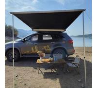 Auvent imperméable pour voiture, camping, auvent latéral rétractable pour SUV/camion/van - Design facile à tirer pour l'atterrissage