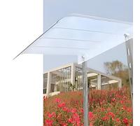 Auvent imperméable rétractable pour porte et fenêtre, porche, 55 x 80 cm, pare-soleil durable pour espaces extérieurs, installation facile