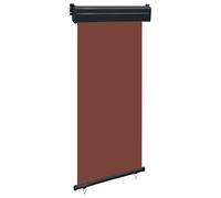 Auvent Latéral de Balcon 105x250 cm Marron Pare-soleil Patio Terrasse vidaXL