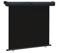 vidaXL Balkonscherm 175x250 cm zwart48436 G
