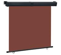 Auvent Latéral de Balcon 65x250 cm Crème Pare-soleil Patio Terrasse vidaXL
