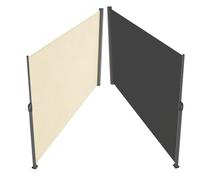 Auvent Latéral De Patio Rétractable 1 Pièce, Écran Extérieur Tiré À La Main | Écran extérieur tiré à la main, rétraction en douceur, protection solaire, for patio, jardin, balcon(Beige,1.6x6m/5x20ft)