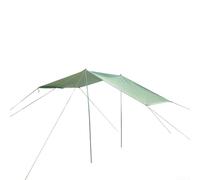 Auvent latéral de voiture - 300 x 200 cm - Imperméable - Protection solaire - Tissu Oxford bloquant les UV - Tente de hayon pour SUV - Pour les essentiels de voyage (cendré, 300 x 200 cm)