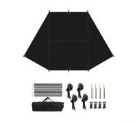 Auvent latéral de voiture pour le camping et les activités de plein air, auvent imperméable pour les voyages en voiture