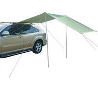 Auvent latéral de voiture, tente à hayon arrière de véhicule, idéal pour camping, voyages, expédition, camping-car, 4 x 4 et VUS (noir, kaki Aqiong