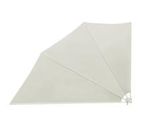 Auvent Latéral Pliable De Balcon Crème 160 X 240 Cm