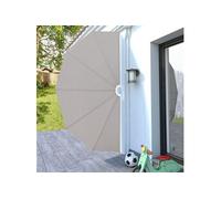 Vidaxl Auvent Latéral Pliable De Terrasse Crème 160 Cm