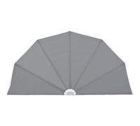 Vidaxl Auvent Latéral Pliable De Terrasse Gris 200 Cm Gris
