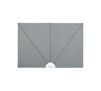 Auvent latéral pliable de terrasse Gris 300 x 150 cm