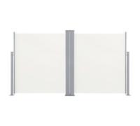 Auvent Latéral Rétractable 140 X 600 Cm Crème Helloshop26 02_0007160 Multicolore