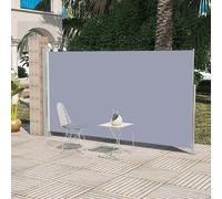 vidaXL Auvent latéral rétractable de patio 160 x 300 cm Gris 41546