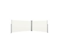 Auvent latéral rétractable 160x600 cm Crème