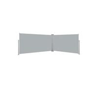 Auvent latéral rétractable 160x600 cm Gris