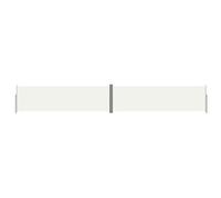 Auvent latéral rétractable 180 x 1200 cm crème 02_0007169