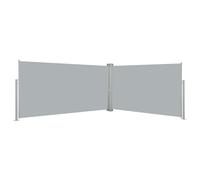 Auvent latéral rétractable 160x600 cm Gris