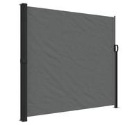 vidaXL Auvent latéral rétractable Anthracite – 180 x 500 cm