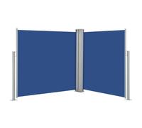 Auvent Latéral Rétractable Bleu 100 X 600 Cm