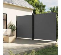 Auvent Latéral Rétractable Brise-vue Écran Protection Crème 220x1200 cm vidaXL