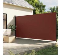 vidaXL Auvent Latéral Rétractable, Brise-Vue de Jardin, Écran de Protection, Écran de Balcon Terrasse Arrière-Cour Extérieur, Marron 200x300 cm