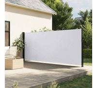 Auvent Latéral Rétractable Brise-vue Écran Protection Marron 140x500 cm vidaXL
