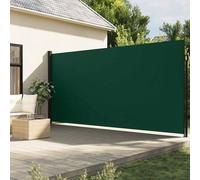 vidaXL - Auvent latéral rétractable - Écran d'intimité 160x300 cm Vert foncé