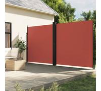 Auvent Latéral Rétractable Brise-vue Écran Protection Noir 200x1000 cm vidaXL