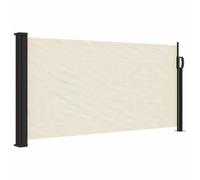 Vidaxl Auvent Latéral Rétractable Crème 100x500 Cm