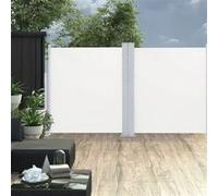 Auvent latéral rétractable Crème 140 x 600 cm Crème G