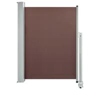 Auvent Latéral Rétractable De Patio 100x300 Cm Marron