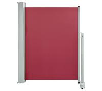 vidaXL Auvent latéral rétractable de patio 100x300 cm Rouge