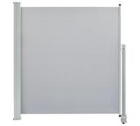 Auvent Latéral Rétractable De Patio 140 X 300 Cm Gris
