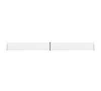 Auvent Latéral Rétractable de Patio 140x1200 cm Crème Balcon Terrasse vidaXL